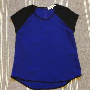 diane von furstenburg blouse sz 6